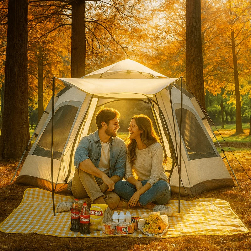 Automatic Pop-Up Camping Tent © Ⓢ