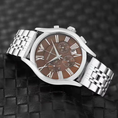 Men’s Chronograph Stainless Steel Watch ©